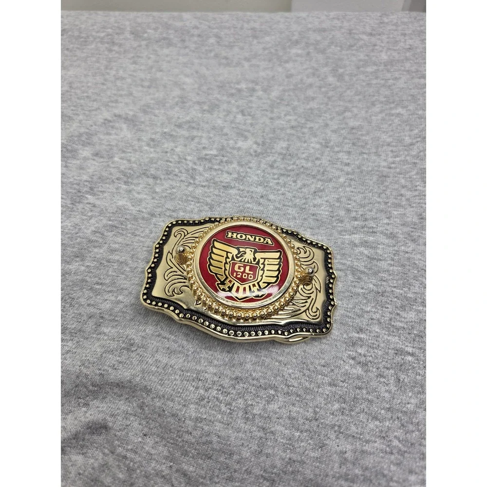 Honda Gold Wing GL1200 Motorcycle Vintage Biker Belt Buckle